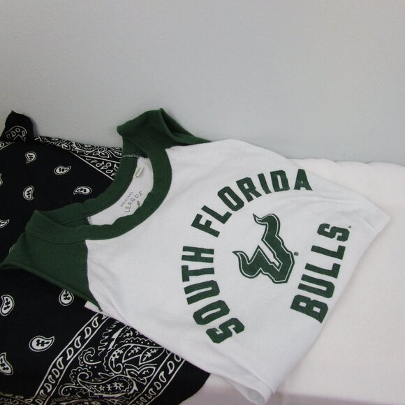 Original League Collegiate Outfitters USF Women's Workout Tank - Picture 7 of 12